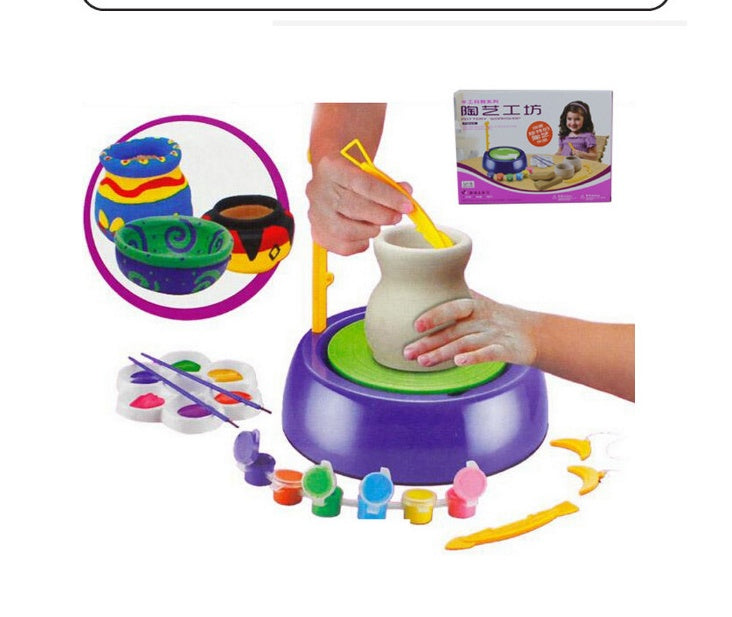 Pottery Wheel Kit Craft Toys For Kids