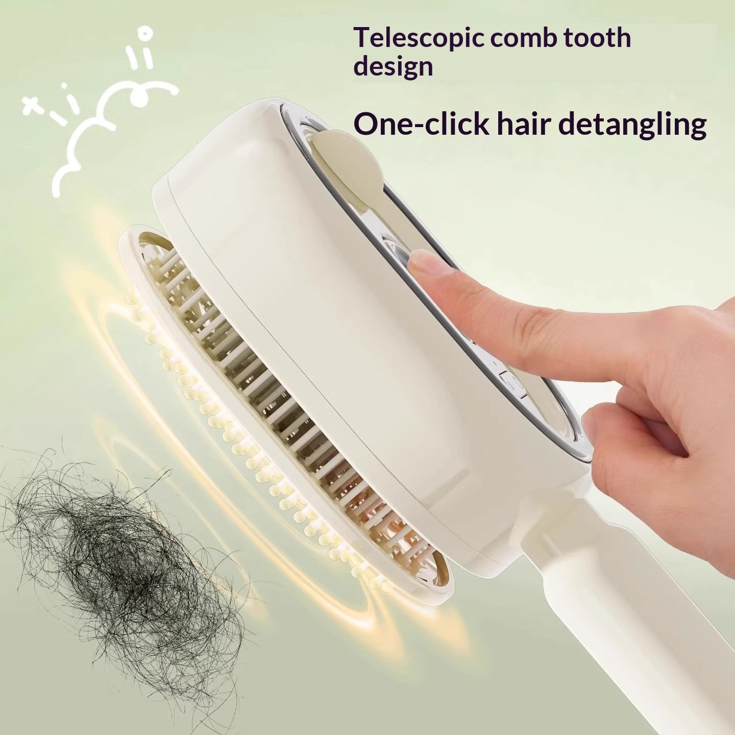 Electric Spray Airbag Massage Comb