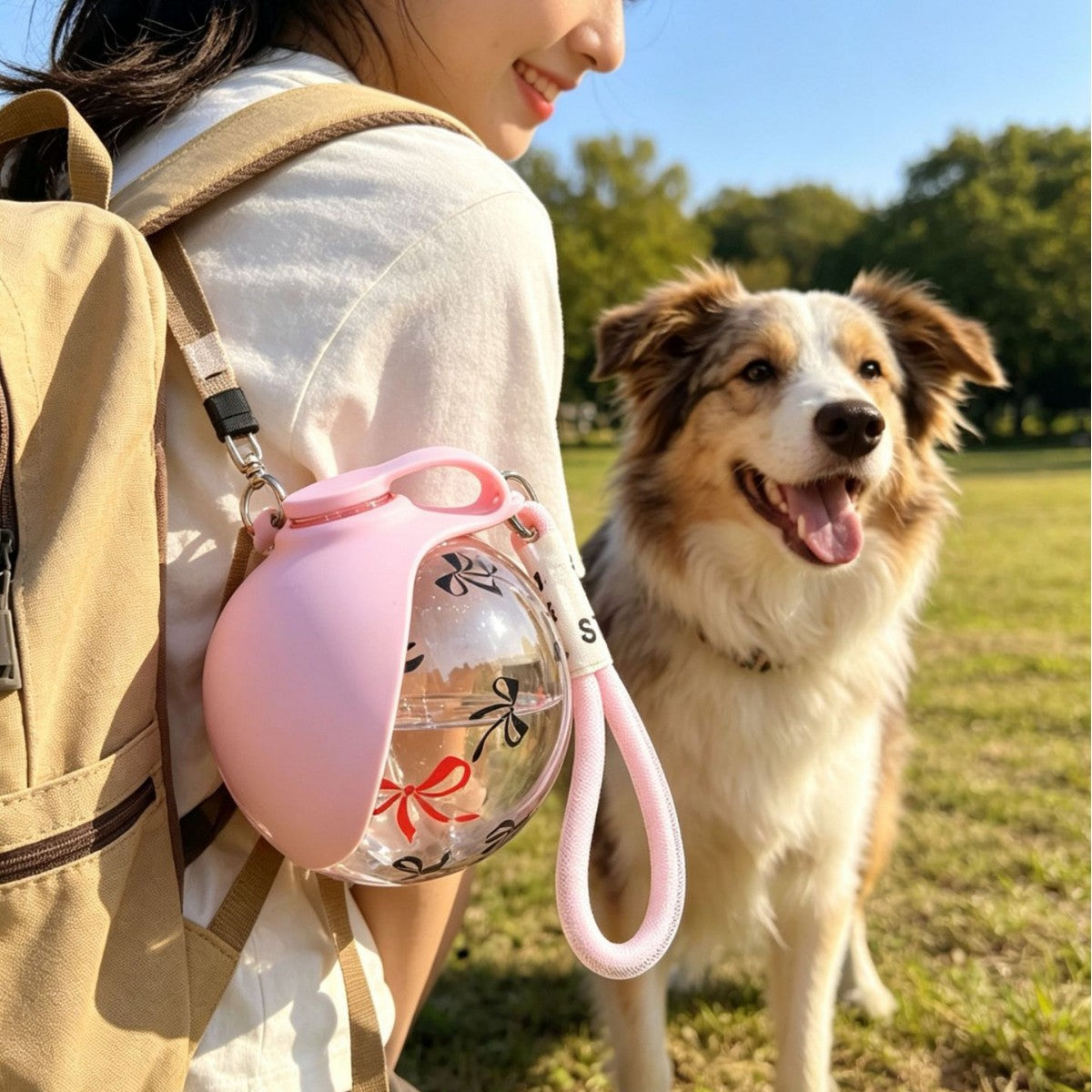 Portable Pet Water Bottle For Outings