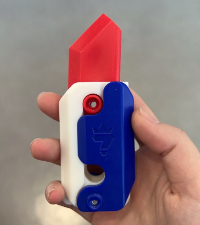 3D Printed Gravity Carrot Fidget