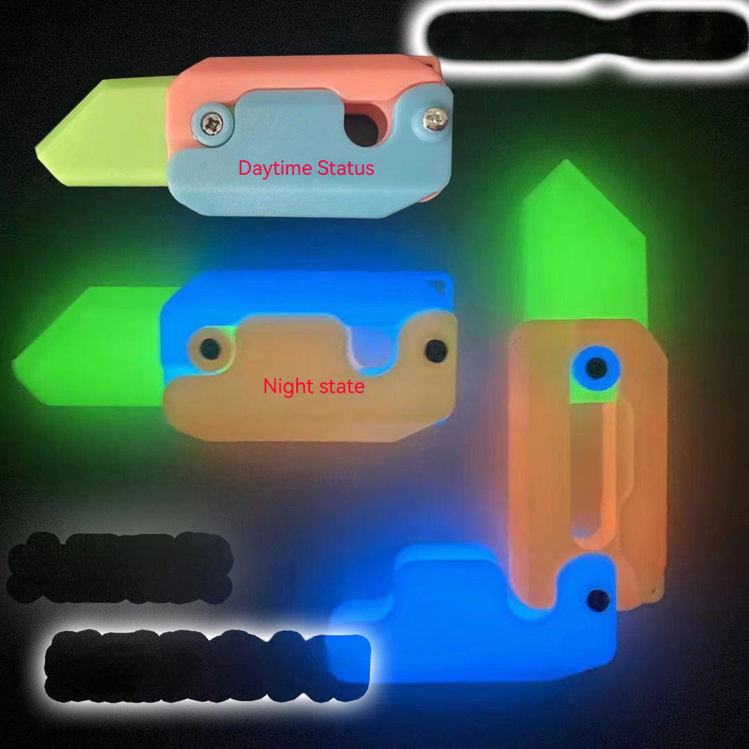 3D Printed Gravity Carrot Fidget