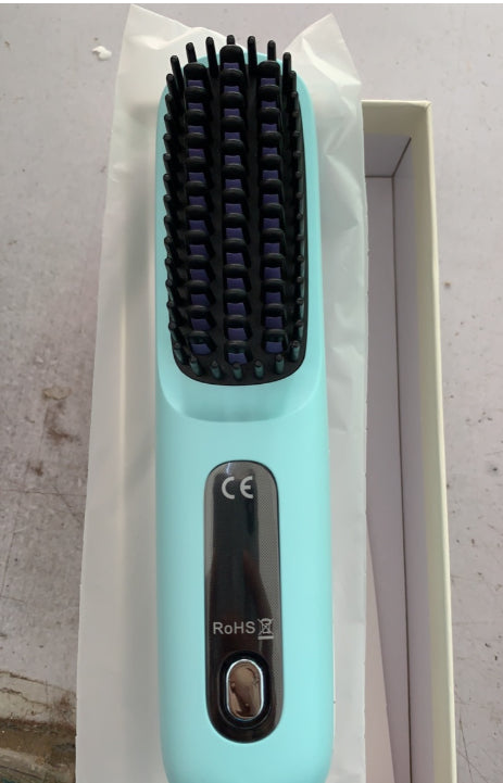 2-in-1 Straight Hair Comb Wireless Hair Straightener