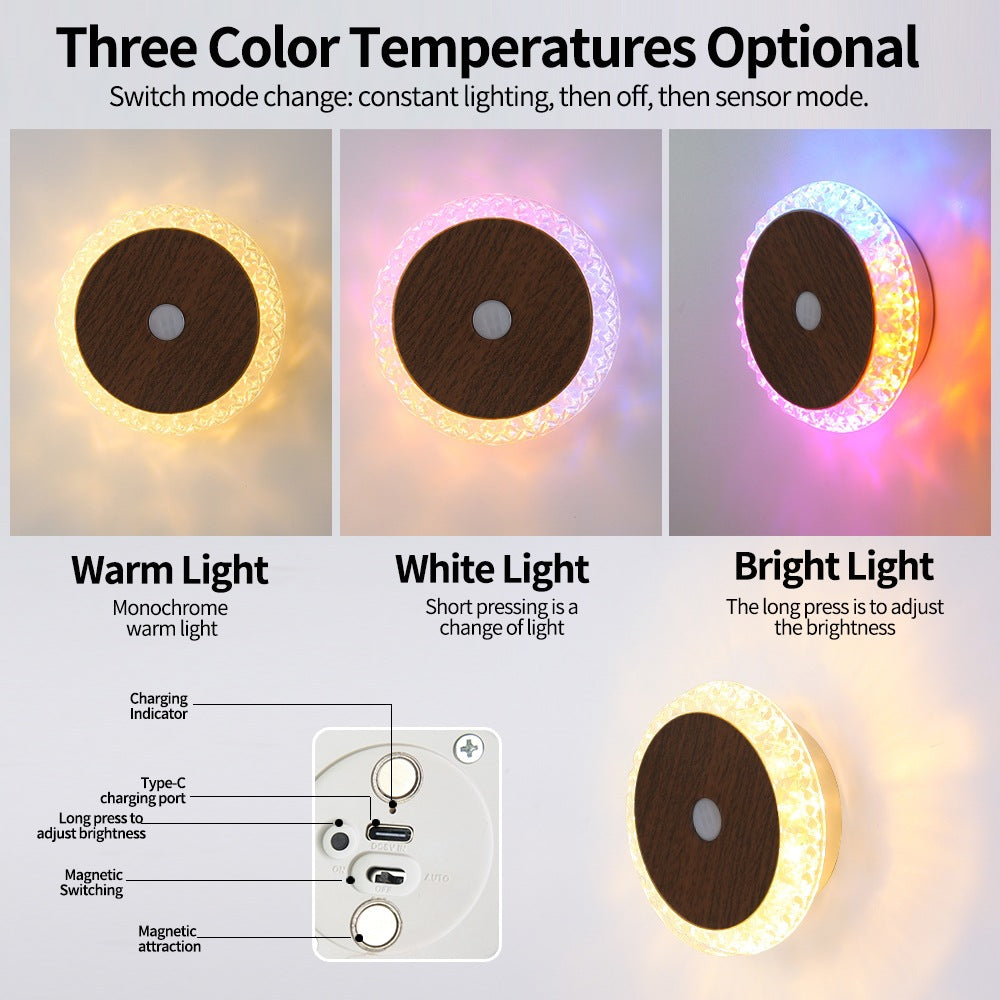 Smart Rechargeable Night Light