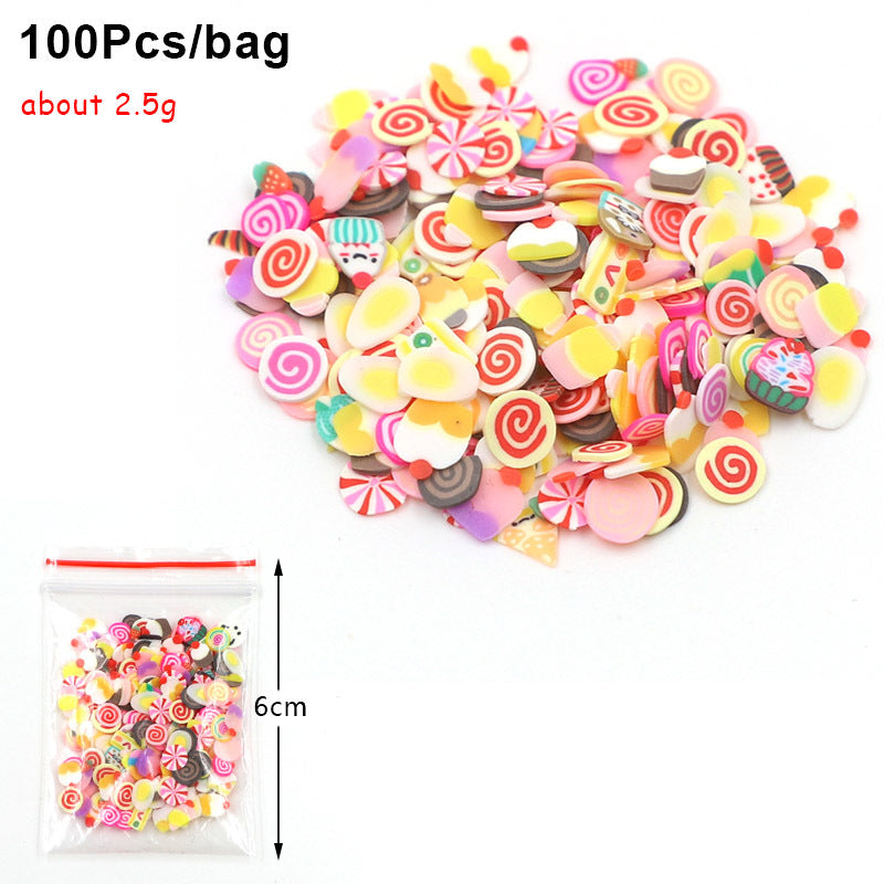 Fruit Slices Cartoon Mixed Faience Slices