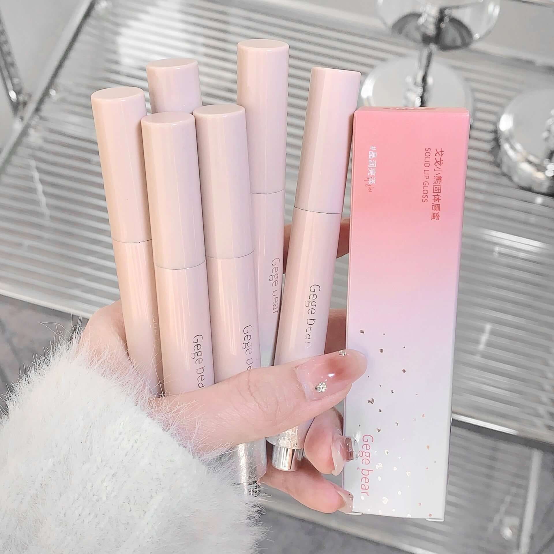 Solid Lip Gloss Water Light