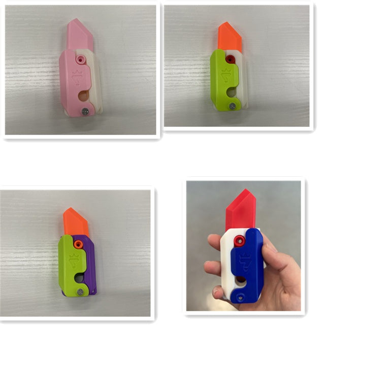 3D Printed Gravity Carrot Fidget