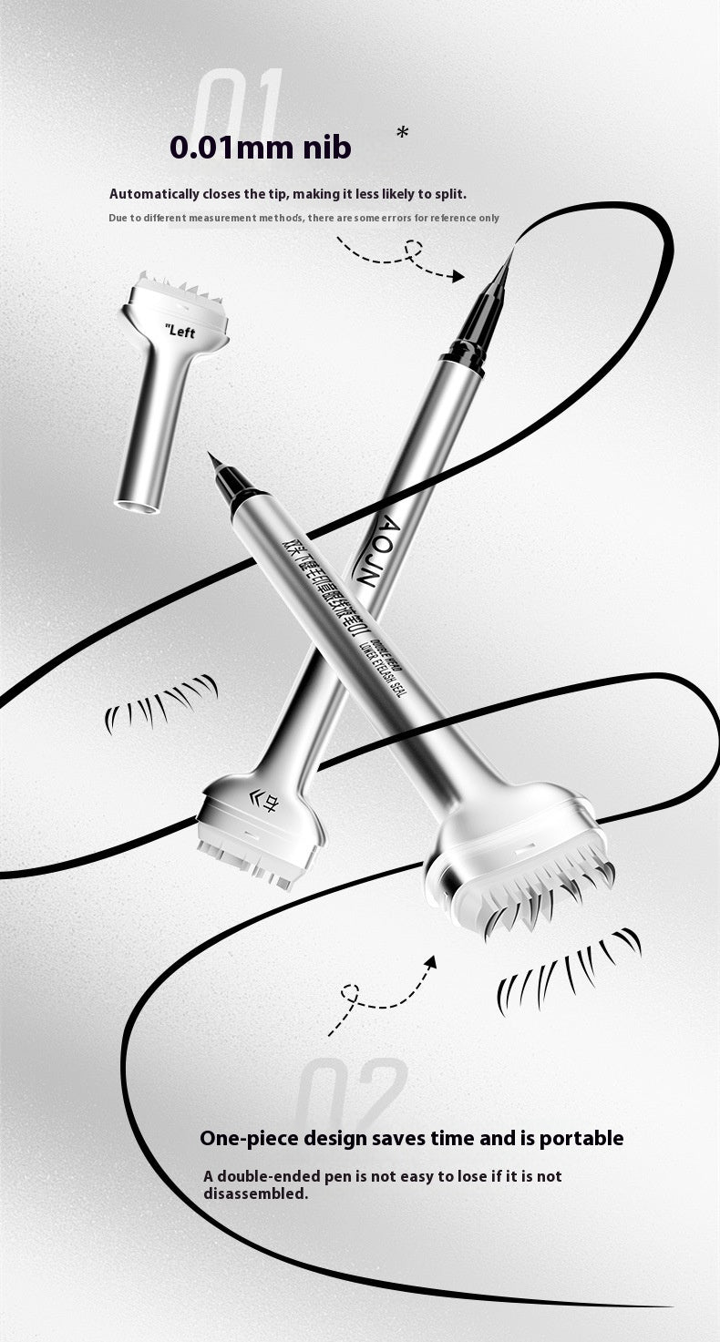 Double-headed Lower Eyelash Stamp Pen