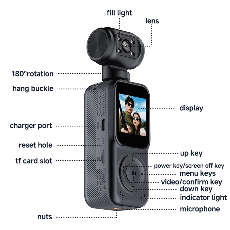Panoramic Sports Camera Handheld