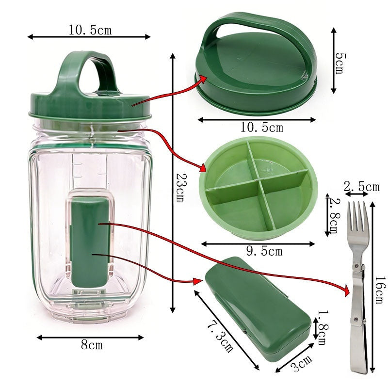 Plastic Sealed Salad Storage Container