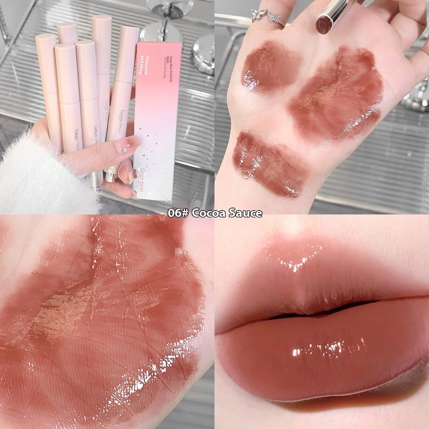 Solid Lip Gloss Water Light
