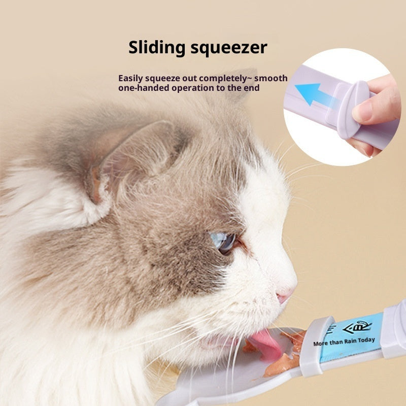 Cat Bar Feeding Spoon Squeezing Machine