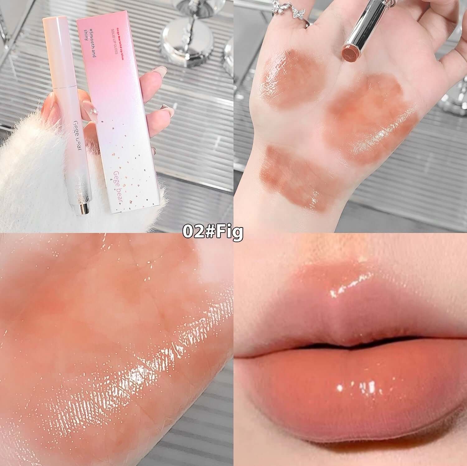 Solid Lip Gloss Water Light