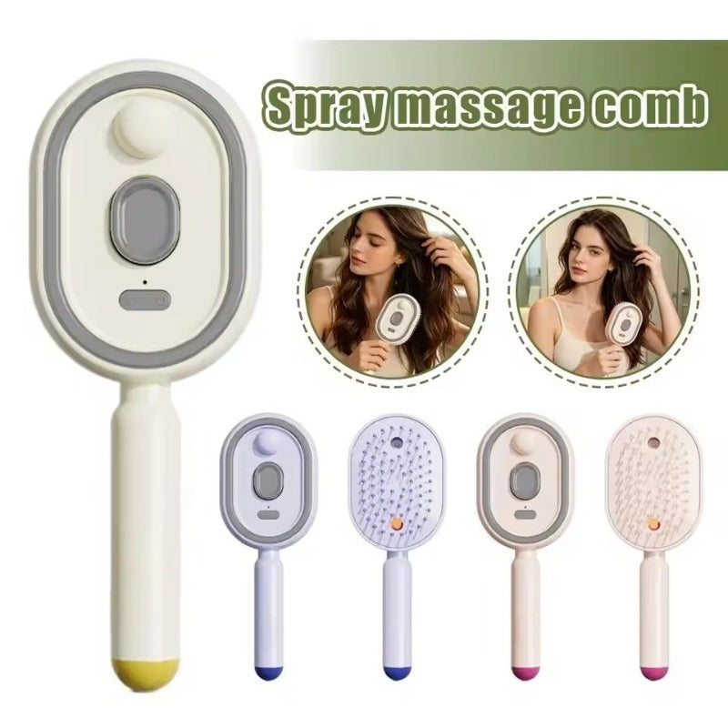 Electric Spray Airbag Massage Comb